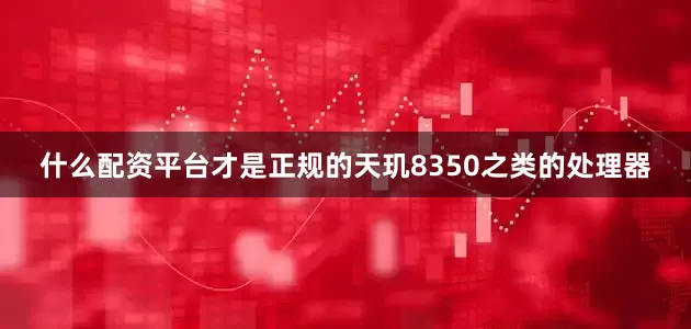 什么配资平台才是正规的天玑8350之类的处理器